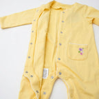 Mameluco Ligero Para Bebé Mod. 1708 Marca Mayoral® Amarillo 2-4 Meses Lisa