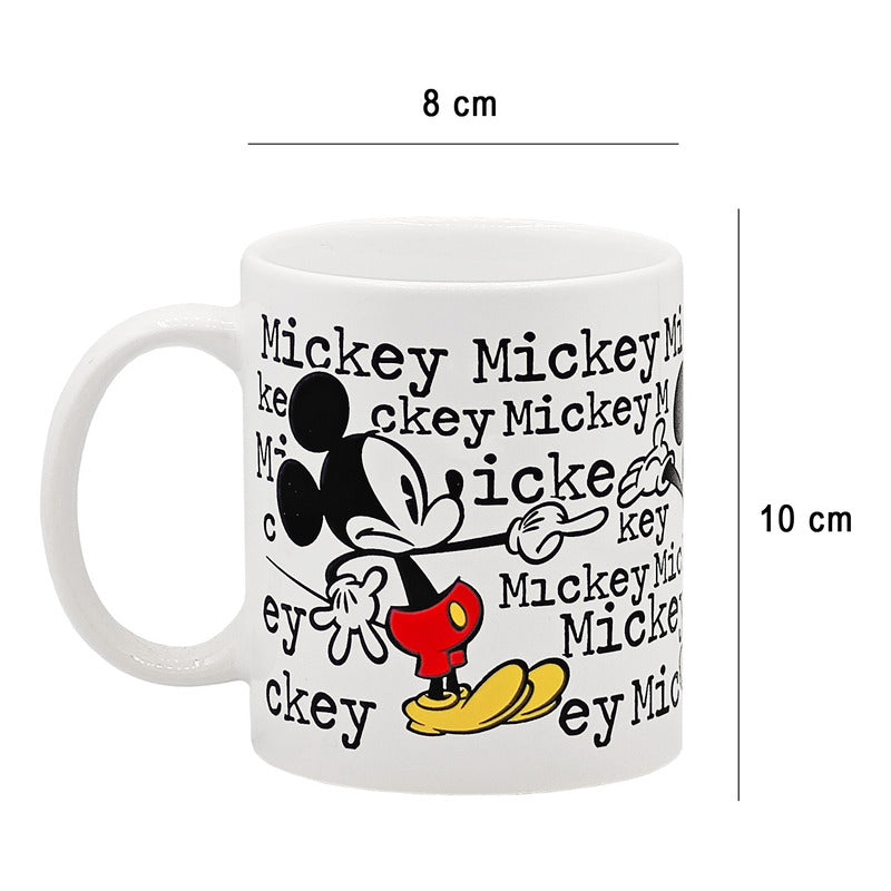 Taza Tarro De Cerámica Animado 340 Ml Diseños Varios