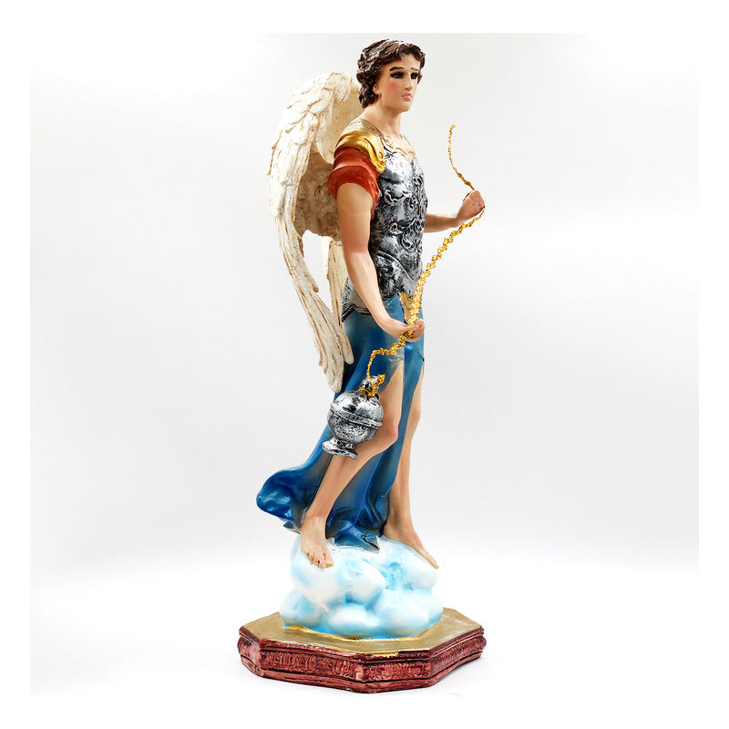 Imagen Religiosa De Resina Decorativa Angel Protector
