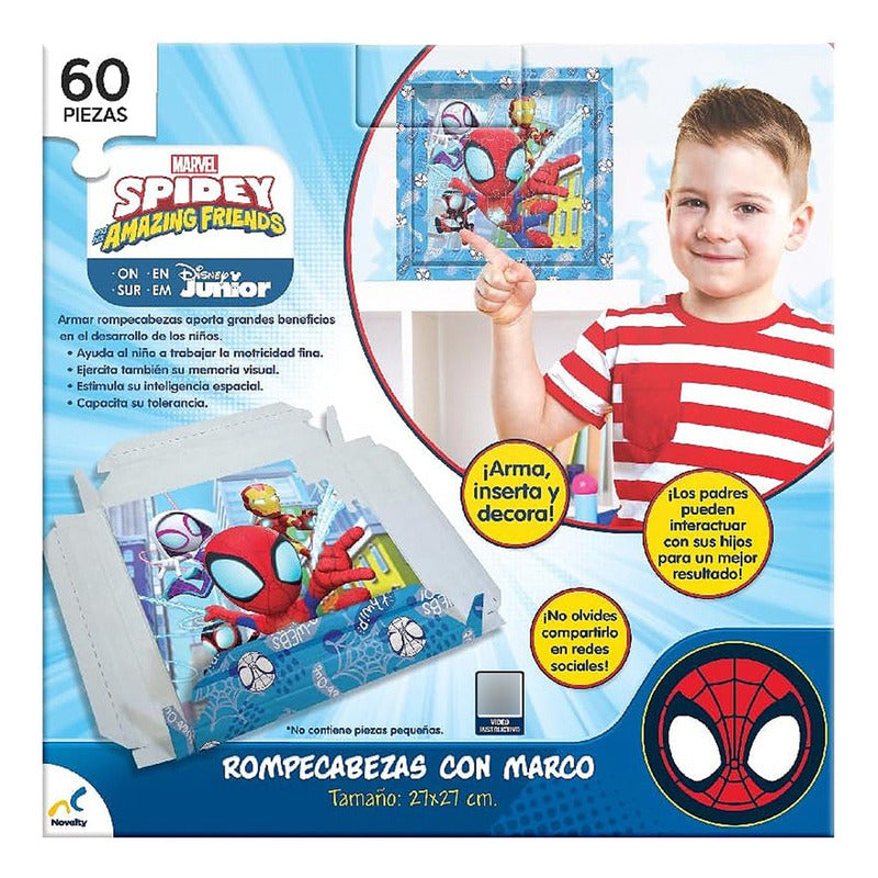 Rompecabezas Con Marco Mod. Jca-4088 Marca Novelty®