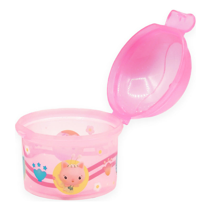 Topper Recipiente Para Comida Diseño Lenticular Niños