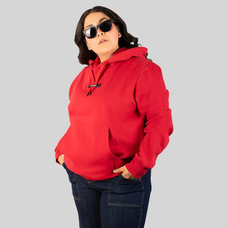 Sudadera Unisex Básica Plus Size Nw86-sud8643xl Greenlander® 2x Rojo Lisa