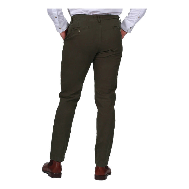 Pantalon Hombre Gabardina Slim Soft Stretch Bobois®