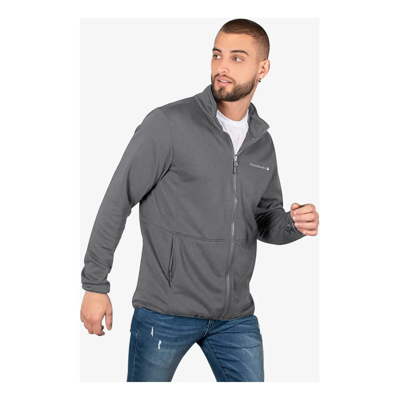Chamarra + Sudadera Para Hombre Cw86-pol8722 Greenlander® Negro Gris M Lisa