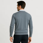 Suéter Para Hombre Básico De Punto Fino E55301 Marca Bobois®
