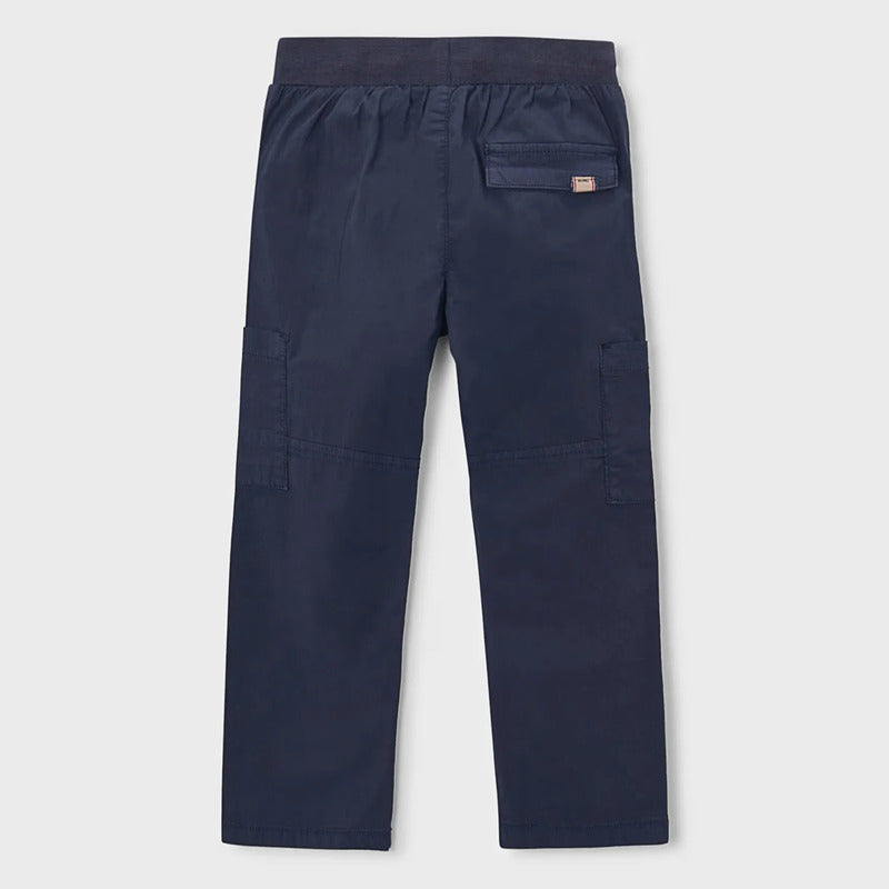 Pantalón Cargo Para Niño Mod.3580 Marca Mayoral® Marino Lisa 6 Años