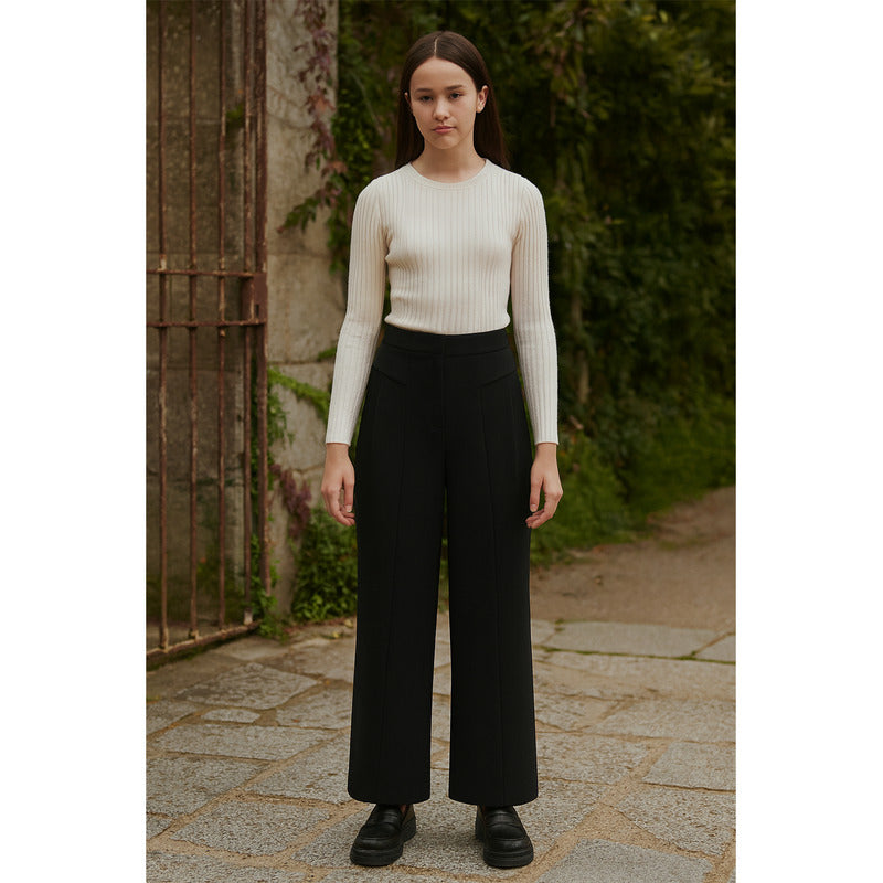 Pantalón Casual Juvenil Acampanado Mod.7572 Marca Mayoral®