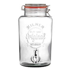 Dispensador De Bebidas Con Canilla Vintaje 5l Marca Kilner® Transparente