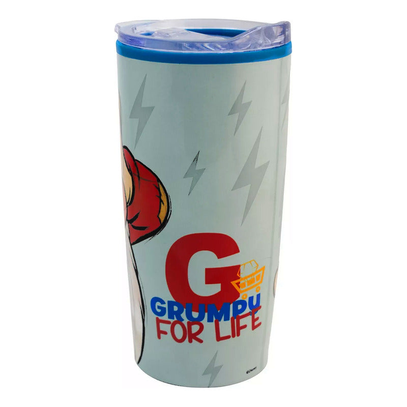 Vaso Termo Con Tapa 450ml Para Adulto Diseños Varios