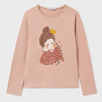Blusa Para Niña Manga Larga Mod.7027 Marca Mayoral®