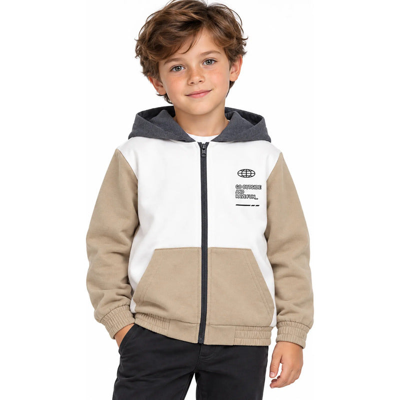 Sudadera Casual Ligera Para Niño Mod.3425 Marca Mayoral® 3 Años Desierto Lisa