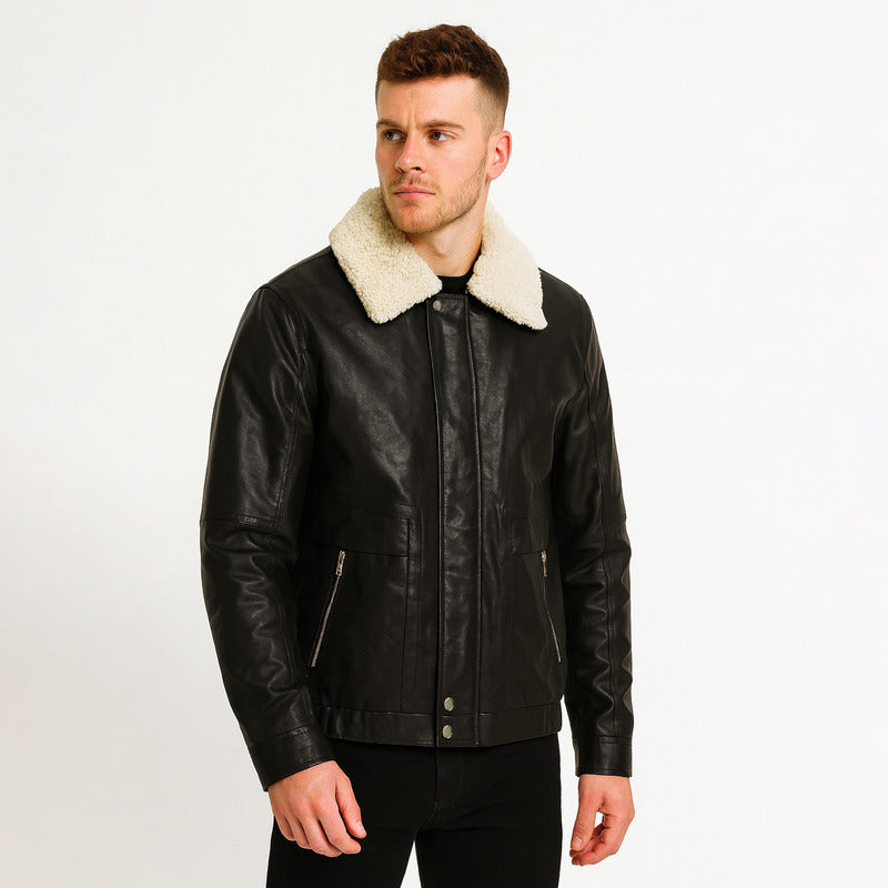 Chamarra Casual De Hombre Mod. D45310 Marca Bobois®