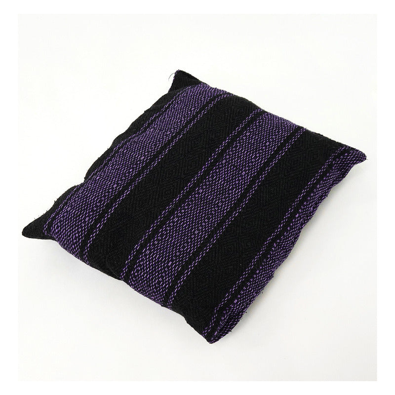 Frazada De Viaje Artesanal Con Almohada Set De Descanso