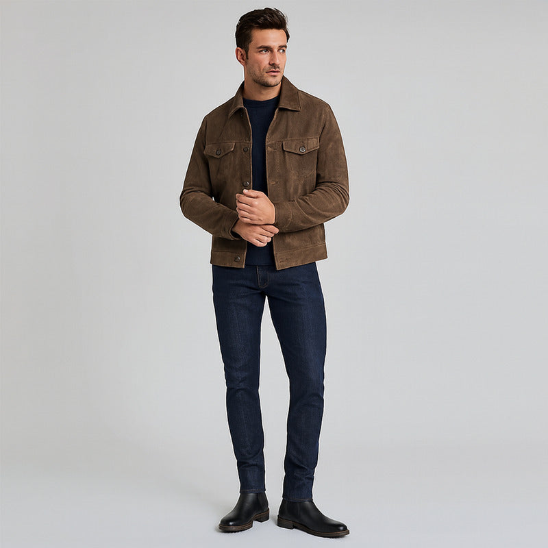 Bota Casual Para Hombre Mod. L2125492 Marca Levi's® Negro Liso 26 Mx