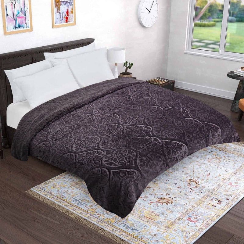 Cobertor Borrega Micrograbado Mat 180x220m Providencia®