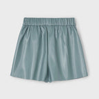 Short Polipiel Casual Para Niña Mod.4223 Marca Mayoral® Salvia Lisa 4 Años