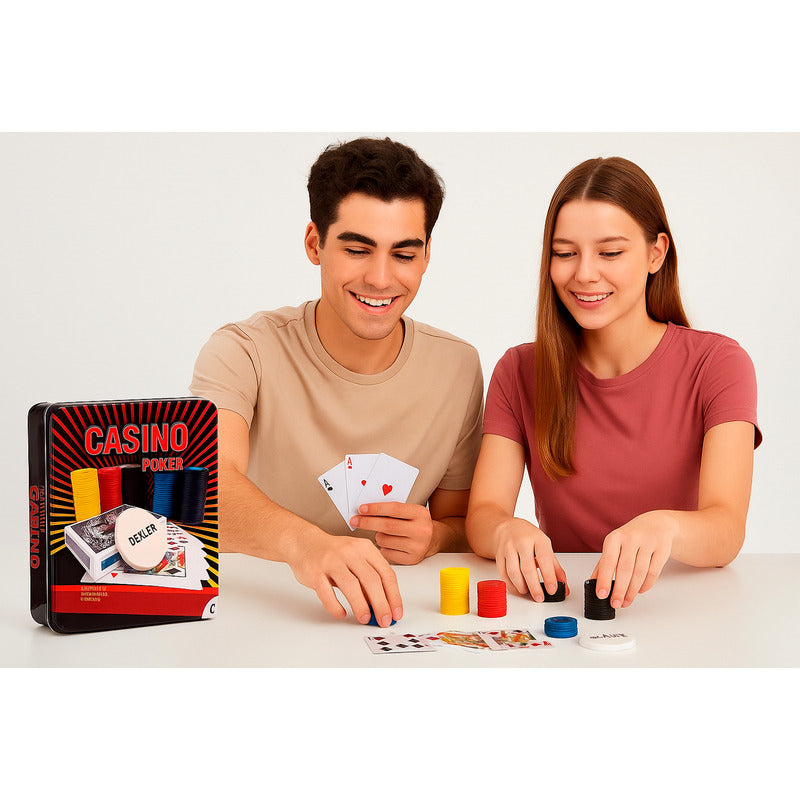 Juego Casino Poker Texas Mod.d-701  Novelty ®