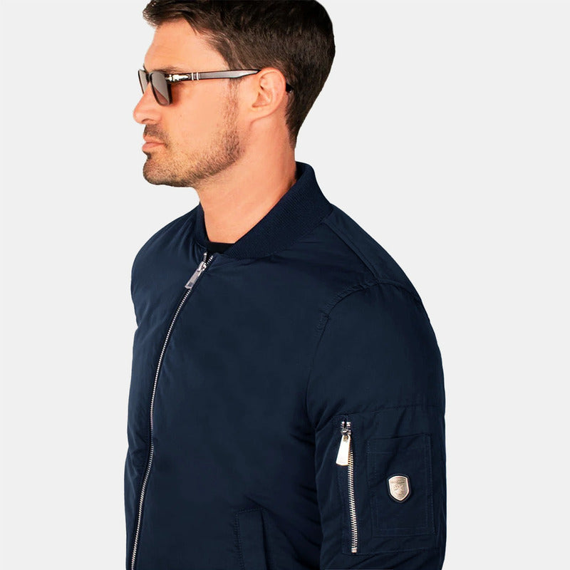 Chamarra Bomber Para Caballero Cw89-pol7336 Greenlander®