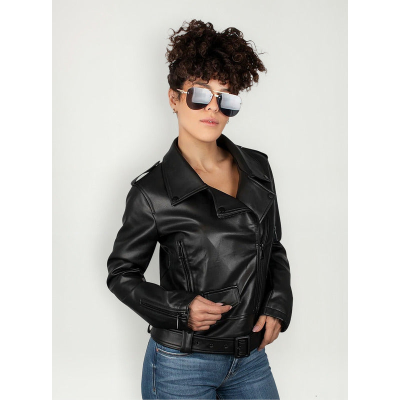 Chamarra Vinipiel Para Mujer Mod. Vin6995 Greenlander®