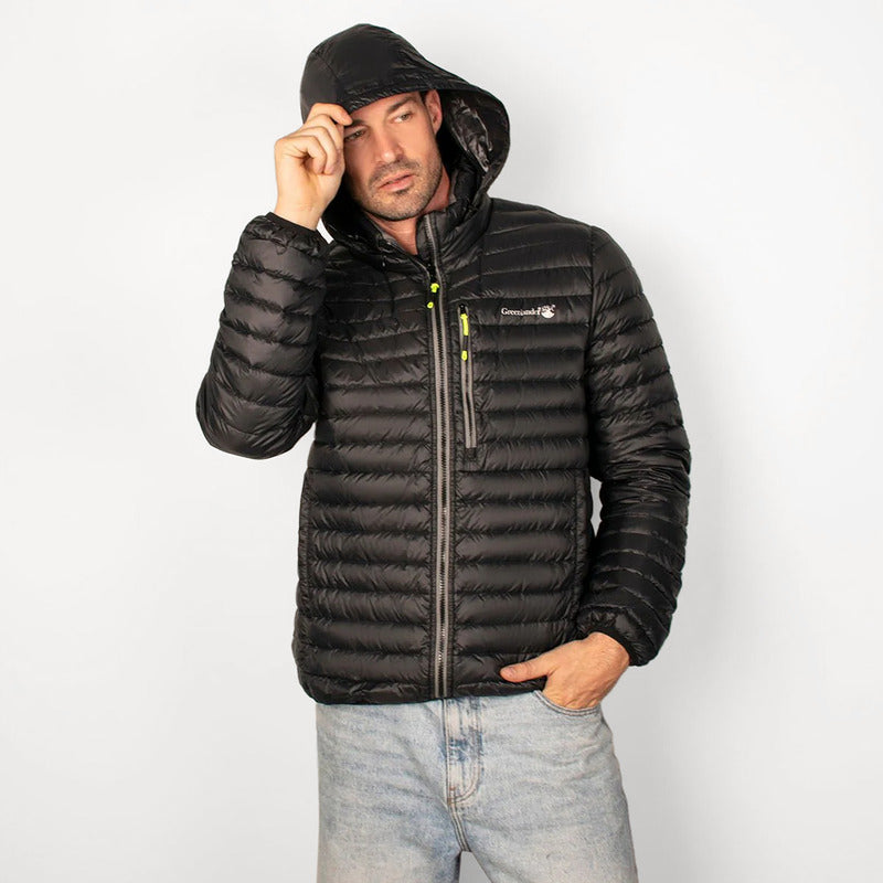 Chamarra Ligera De Hombre Packable Cw89-pol8387 Greenlander®