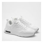 Tenis Urbano Escolar Para Hombre Mod.422404 Marca Flexi® Blanco Lisa 25.5 Mx