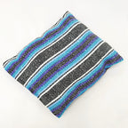 Frazada De Viaje Artesanal Con Almohada Set De Descanso