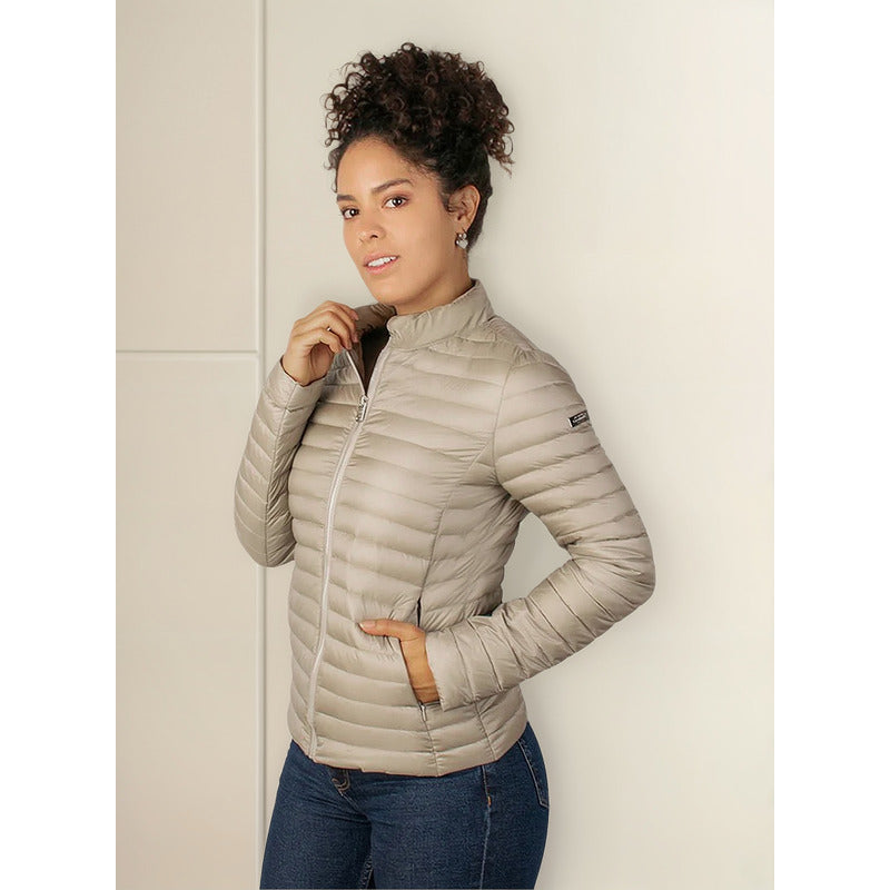 Chamarra Capitonada Para Mujer Mod. Pol8957 Greenlander®