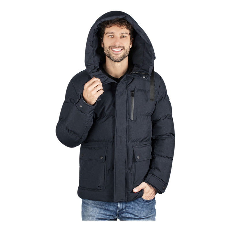 Chamarra De Hombre Gorro Ajustable Cw83-pol8309 Greenlander®