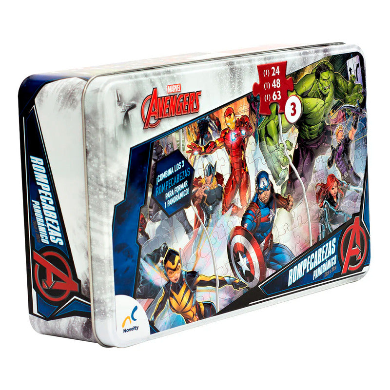 Rompecabezas Panoramico Avengers Jca-1003 Version 2 Novelty®