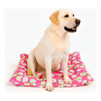 Tapete Estampado Y  Acolchado Transportadora Para Mascota