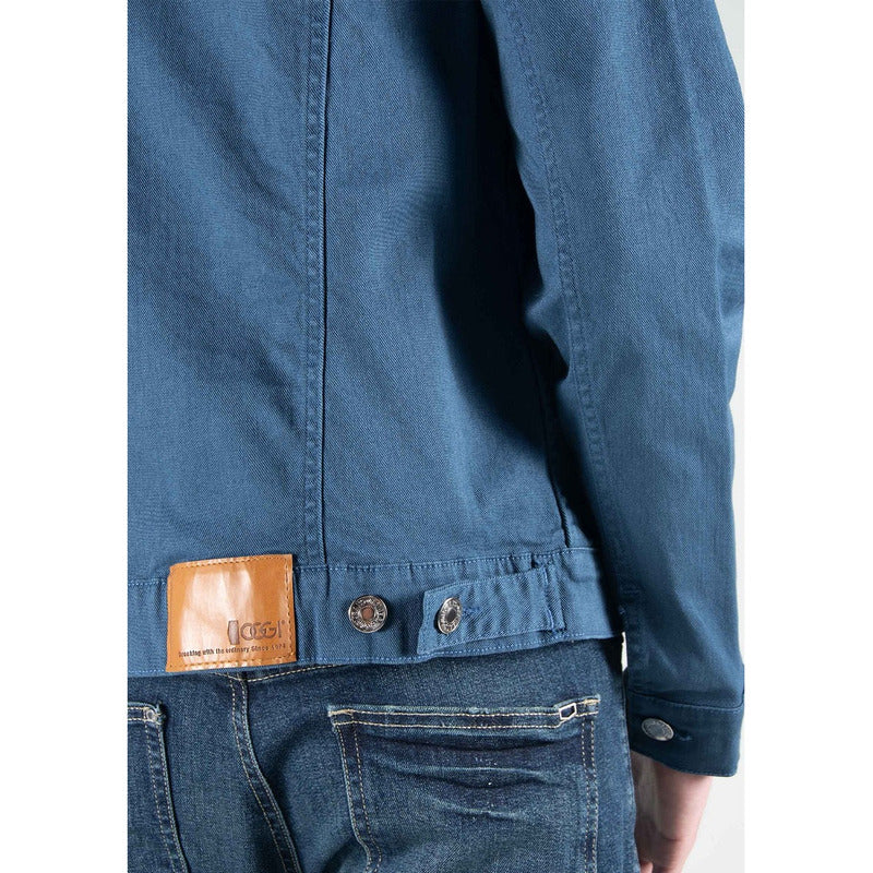 Chamarra De Mezclilla Para Hombre Mod.blue Marca Oggi®