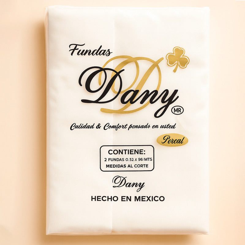 Funda Protectora Para Almohada 2pz Dafer Blanca 63x48 Cm