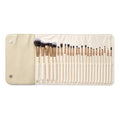 Set De Brochas 24pz Con Estuche Para Viaje True Makeup® Beige