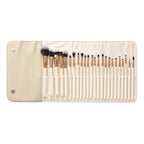 Set De Brochas 24pz Con Estuche Para Viaje True Makeup® Beige