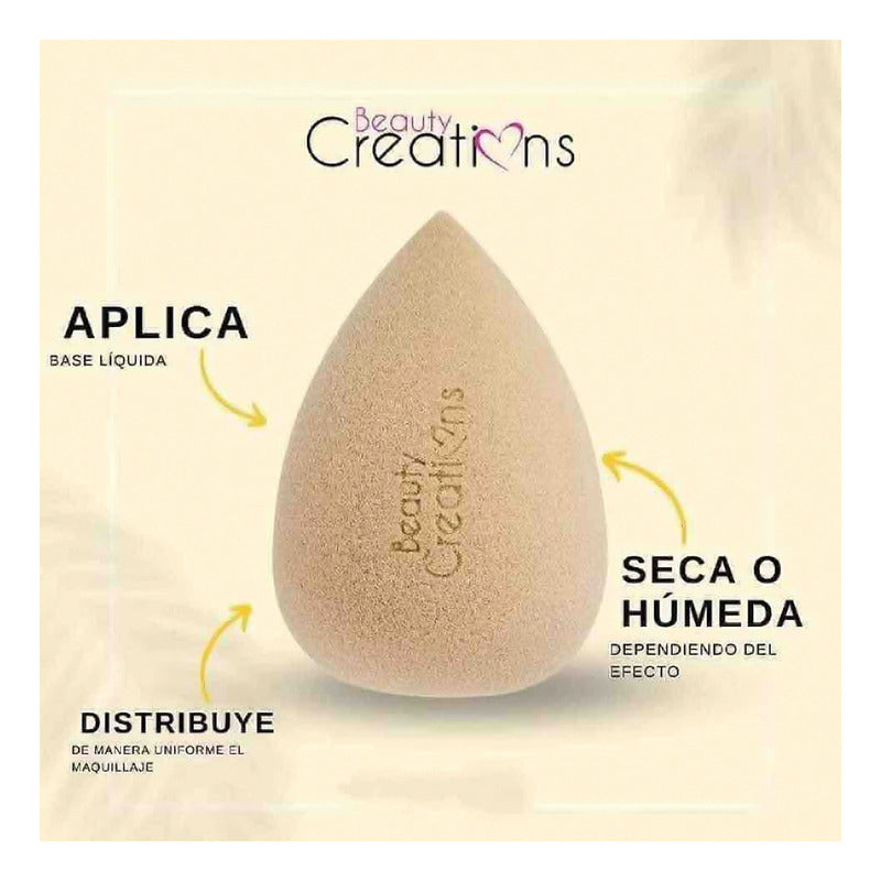 Esponja Difuminadora Blending Sponge Marca Beauty Creations®