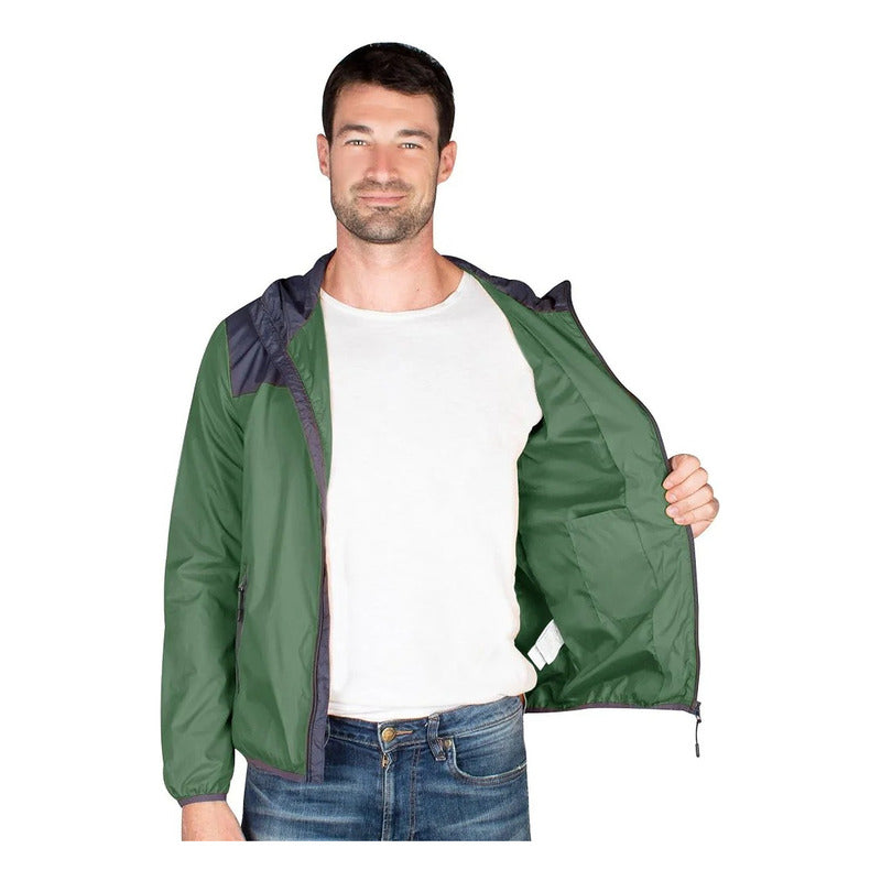 Chamarra Rompevientos Empacable Cw80 Marca Greenlander®