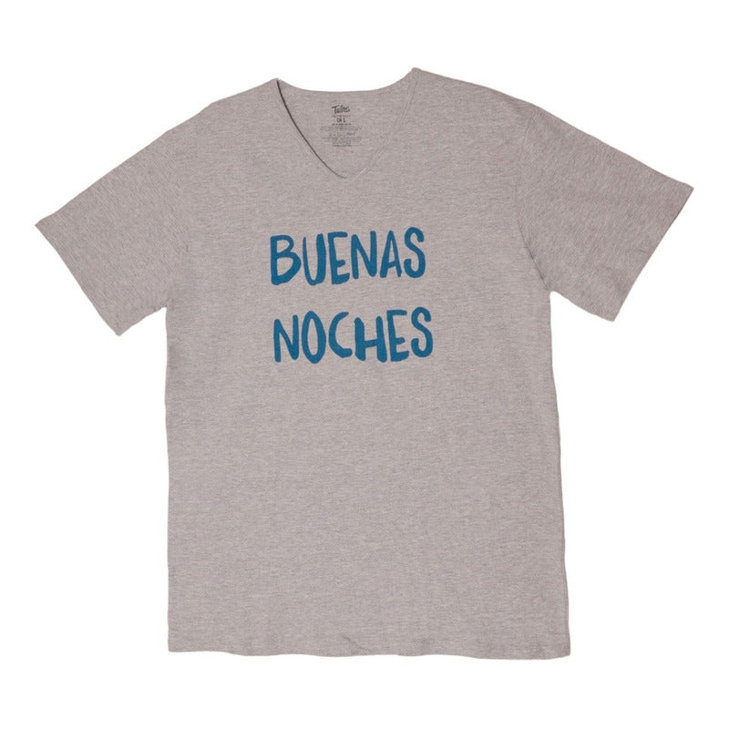 Pijama Para Hombre Con Playera Y Short Marca Twins®