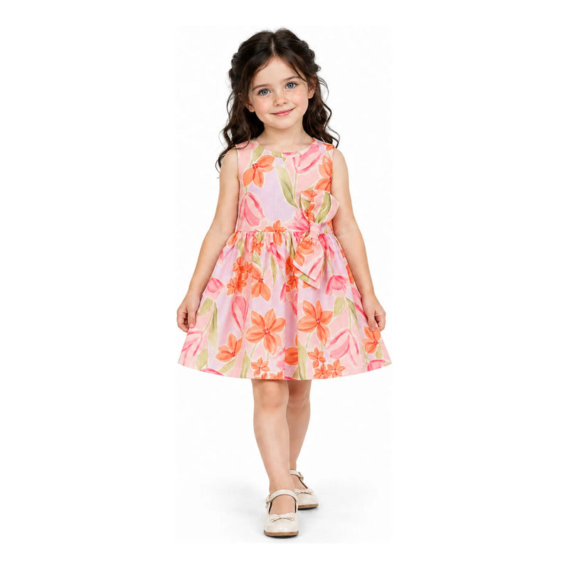 Vestido De Ceremonia Para Niña Mod.3913 Marca Mayoral® Blossom Floreado 6 Años
