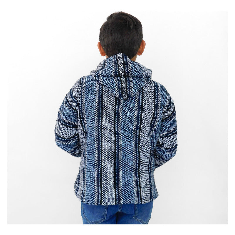 Sudadera Canguro Artesanal De Jerga Infantil