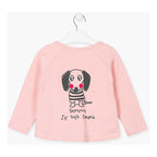 Sueter De Niña Con Estampado Mod.226-6021al Marca Losan®