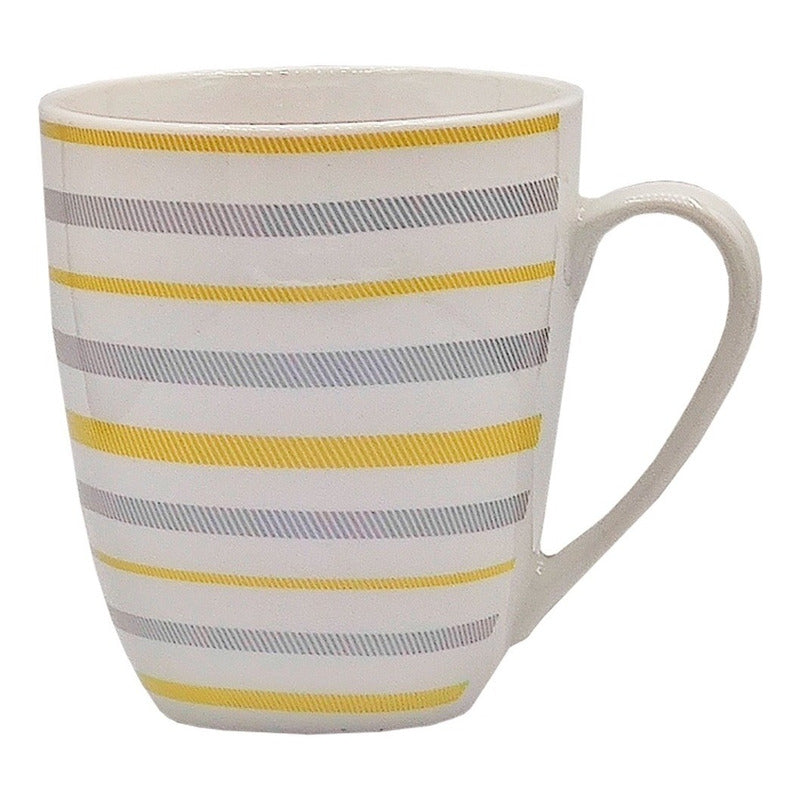 Vajilla De Porcelana 16 Piezas Diseño Clásico 4 Personas Blanco