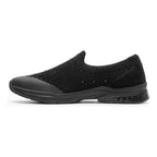 Tenis Tejido Para Mujer Mod.105111 Marca Flexi® Negro Tejida 24 Mx