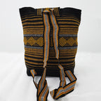 Mochila Artesanal Tejida Tipo Morral Con Bolsillo Frontal 10kg
