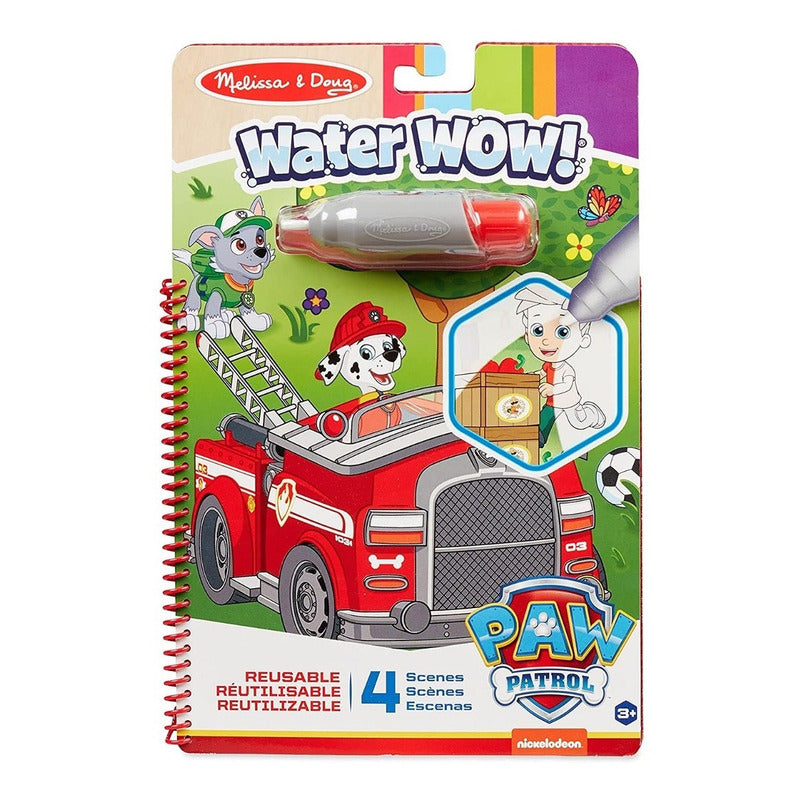 Pinta Con Agua Paw Patrol Water Wow Marca Melissa And Doug®