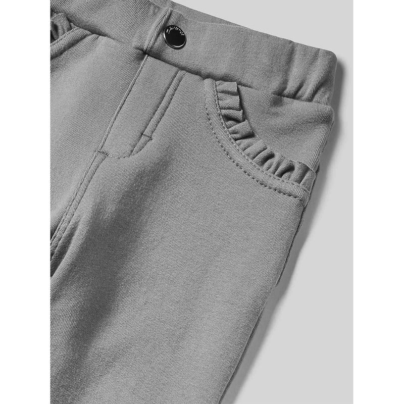 Pantalón Legging Para Niña Mod.560 Marca Mayoral® Acero Liso 9 Meses