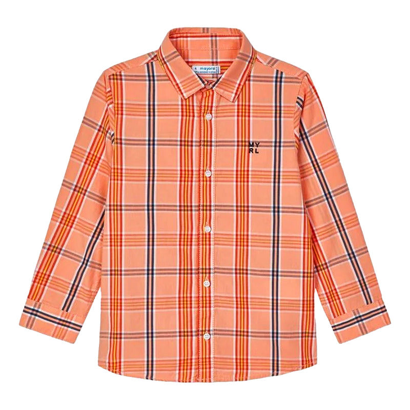 Camisa Manga Larga De Niño Mod.3126 Marca Mayoral®