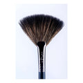 Brocha Abanico Marifer Yx1268 Maquillaje Profesional Negro Estuche