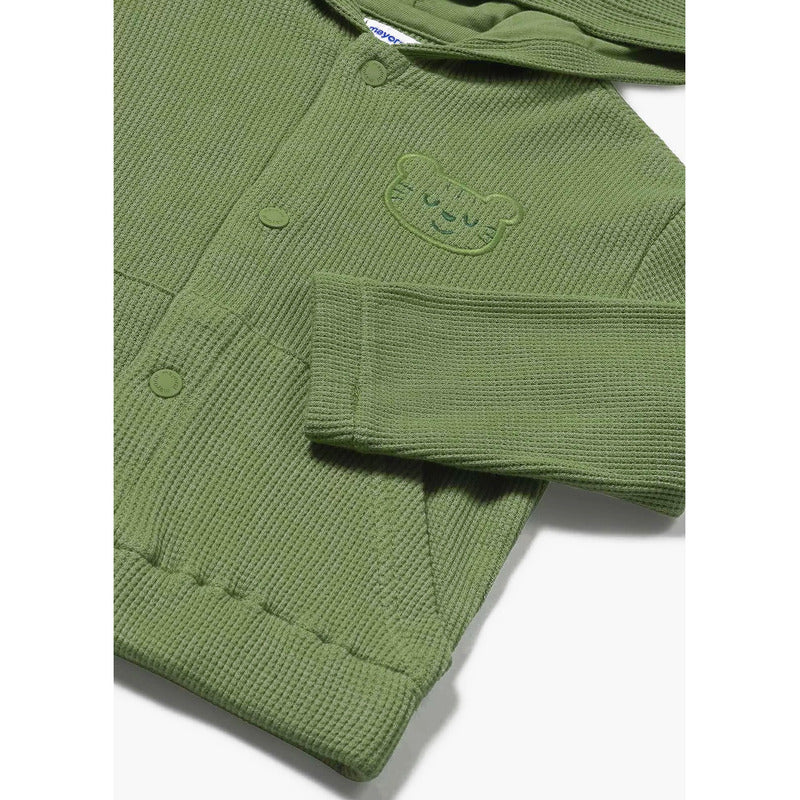 Sudadera De Niño Con Capucha Mod.1472 Marca Mayoral® 12 Meses Verde Musgo