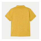 Playera Polo Para Niño Mod.3109 Marca Mayoral® Oro 9 Años Lisa
