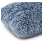 Almohada Abrazable Peluda 110cm X 40 Cm Marca Pillow Lart® Azul Oscuro